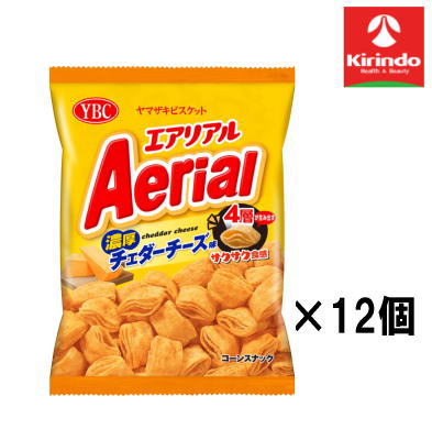 【12個セット】ヤマザキビスケット　エアリアル 濃厚チェダーチーズ味65g×12個【軽減税率対象商品】' ..