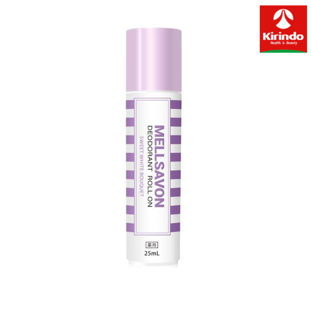 ジャパンゲートウェイ メルサボン 薬用デオドラントロールオン スイートホワイトブーケ 25ml【医薬部外品】