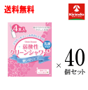 送料無料 40個セット オカモト クリーンシャワー 4本入×40個 管理医用機器 使い切りビデ デイケートゾーン 洗浄 膣内ケア 弱酸性 乳酸菌プラス 終わりかけの生理 洗浄