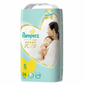 【破格の大処分特価】【お一人様4個迄】P&G パンパース 肌へのいちばん S 54枚入パッケージリニューアルにより画像と異なるパッケージの場合がございます。ご了承ください。