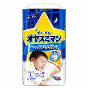 ユニ・チャーム オヤスミマン 男の子用 Lサイズ 30枚入