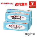 ゆうパケットで送料無料 5個セット 【第(2)類医薬品】 田辺三菱製薬 フルコートf 10g×5個セット 皮膚トラブル 炎症 かゆみ