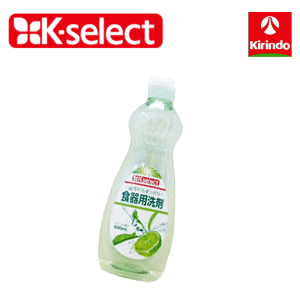 通販人気ナンバーワン！k-select (ケーセレクト) ロケット石鹸 食器用洗剤 ライムの香り 600ml×1個