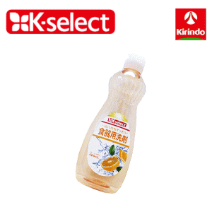 在庫限りk-select (ケーセレクト) ロケット石鹸 食器用洗剤 オレンジの香り 600ml