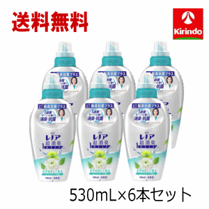 乐天商城 - 夏準備！サマーセール '【在庫限り】送料無料 6本セット P&G レノア超消臭1WEEK フレッシュグリーンの香り 530ml×6個 衣類の消臭効果 除菌