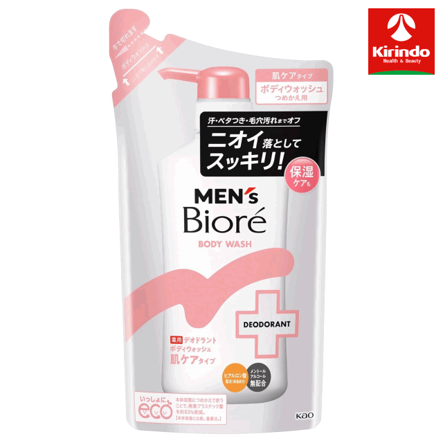 Soaps, Body Washes - 花王 メンズビオレ 薬用デオドラントボディウォッシュ 肌ケアタイプ つめかえ用 360ml【医薬部外品】