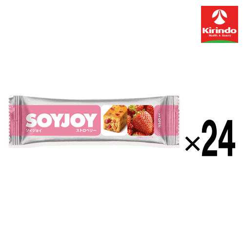 【24個セット】 大塚製薬 ソイジョイ ストロベリー 30g×24個（ 軽減税率対象商品）