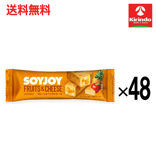 【送料無料 48個セット】 大塚製薬 ソイジョイ フルーツ＆ベイクドチーズ 30g×48個 軽減税率対象商品