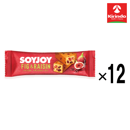 【12個セット】 大塚製薬 ソイジョイ イチジク＆レーズン 30g×12個 （軽減税率対象商品）