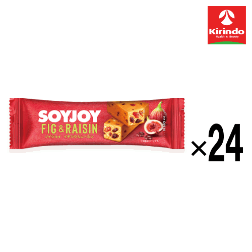 【24個セット】 大塚製薬 ソイジョイ イチジク＆レーズン 30g×24個（ 軽減税率対象商品）