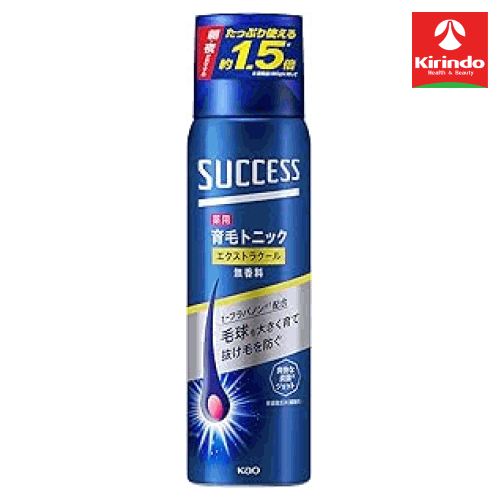 花王 サクセス 薬用育毛トニック エクストラクール 無香料 特大サイズ 280g×1本 【医薬部外品】