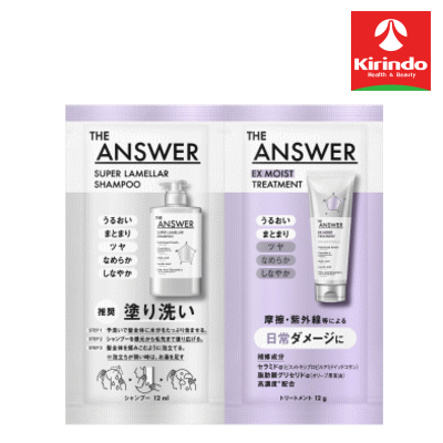 花王 THE ANSWER DAILY ピロー 28g デイリーダメージトリートメント×1個 ジアンサー ジ・アンサー デイリーピロー お試し サシェ
