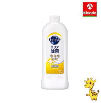乐天商城 - 花王 キュキュット クリア除菌 レモンの香り つめかえ用 370ml