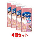 【4個セット】ユニ・チャーム トレパンマン ピンク ビッグサイズ 12kg〜22kg 30枚入り ×4