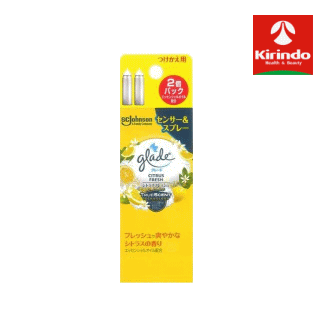 ジョンソン グレード 消臭センサー&スプレー シトラスフレッシュ つけかえ用2個パック （18ml×2）