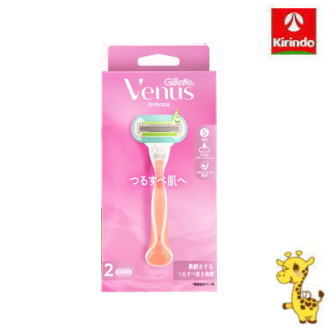P&G ジレット ヴィーナス つるすべ肌へ (本体 替刃 2個) P&G ジレット ヴィーナス つるすべ肌へ (本体 替刃 2個)