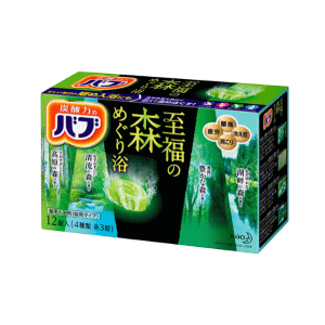 花王 バブ 入浴剤 至福の森めぐり浴 12錠入 【医薬部外品】