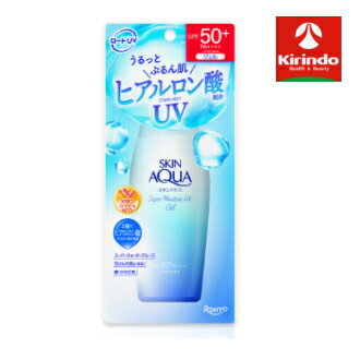 Rohto Pharmaceutical Skin Aqua Super Moisture Gel 110g SPF50+/PA++++ x 1 Sunscreen UV Care UV Protection