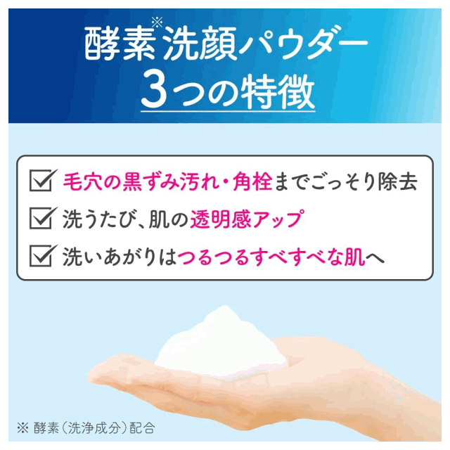 キリン堂通販SHOPの【洗顔料サンプル付】カネボウ化粧品 スイサイ(suisai) ビューティクリア パウダーウォッシュN 0.4g×32個×1個｜アングル2