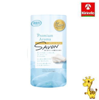 乐天商城 - エステー 消臭力 Premium Aroma（プレミアムアロマ）トイレ用 クリーンコットン 400ml