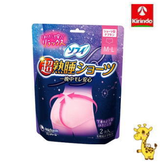 ユニ・チャーム ソフィ 超熟睡ショーツ M-Lサイズ 2コ入