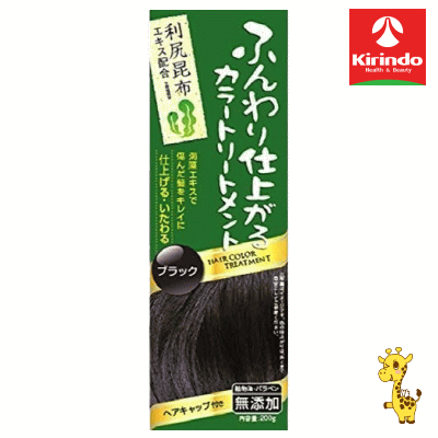 ふんわり仕上がるカラートリートメント / ブラック / 200g