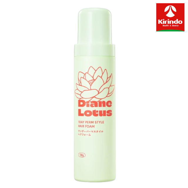 ネイチャーラボ ダイアン ロータス ワンデーパーマスタイル ヘアフォーム ティー＆シトラスの香り 130g