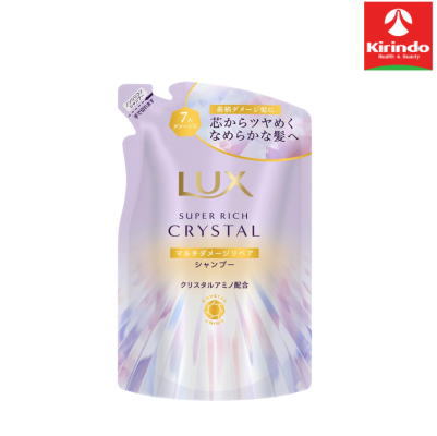 ユニリーバ LUX スーパーリッチクリスタル マルチダメージリペア シャンプー 詰替え用 300g