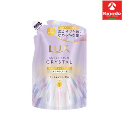 ユニリーバ LUX スーパーリッチクリスタル マルチダメージリペア トリートメント 詰替え用 300g