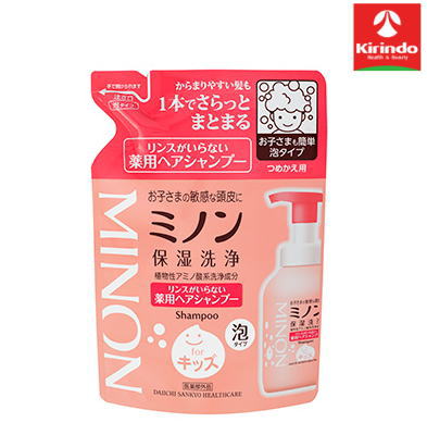 第一三共ヘルスケア ミノンリンスがいらない薬用ヘアシャンプー 詰替え用 320ml【医薬部外品】