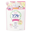 バスクリン ソフレ マイルド・ミー ミルク入浴液 和らぐサクラの香り つめかえ用 600ml