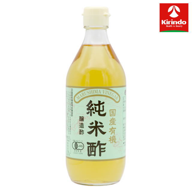株式会社純正食品マルシマ 有機純米酢 500mlL×1個 軽減税率対象商品