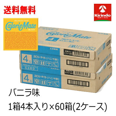 送料無料 60個セット 大塚製薬 カロリーメイト ブロック バニラ味 4本入り×60個セット 軽減税率対象商品