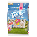 ユニチャームペット マナーウェア 女の子用 Mサイズ 4種のデザインパック 4枚入