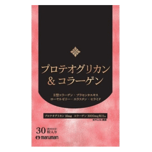 コラーゲンやヒアルロン酸とともに肌や軟骨に存在。美肌やエイジングケアに欠かせない成分のプロテオグリガン配合。