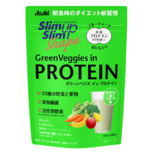 アサヒグループ食品 スリムアップスリムシェイプ グリーンベジズ イン プロテイン 225g(15回分)