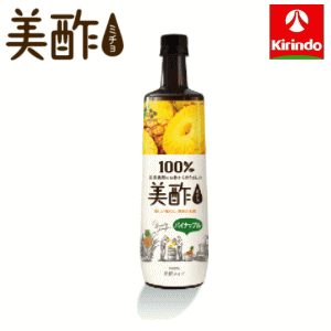 CJ美酢(ミチョ)パイナップル 希釈タイプ 900mL×1本 お酢/飲むお酢/健康酢/酢/お酢/美容酢【軽減税率対象商品】