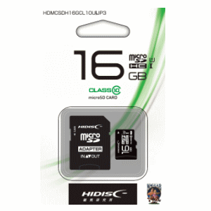 磁気研究所 HIDISC microSDHCカード 16GB