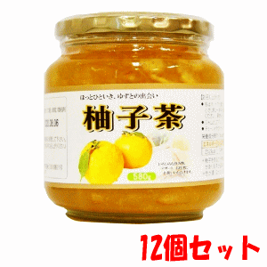 送料無料 【12本セット】大同 柚子茶 580g×12