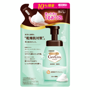 Soaps, Body Washes - ロート製薬 ケアセラ 泡の高保湿ボディウォッシュ つめかえ用 385ml