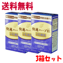 送料無料 3箱セットナチュラルウェーブ 楽美健快 快適ハーブ粒 +乳酸菌 120粒入×3個 ★機能性表示食品※軽減税率対象商品 ぽっこりおなか すっきりお通じ