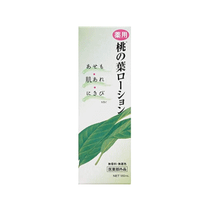 AJD オールジャパンドラッグ ビオニー 薬用 桃の葉ローション 180mL×1個皮膚ケア 保護 ほてり 腫れ あせも 肌荒れ にきびにも