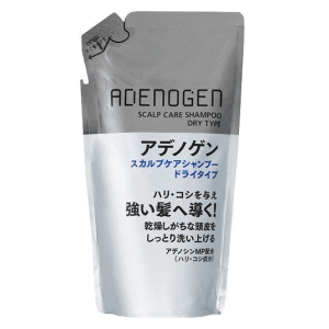 ポイント15倍 11/11(火)8:59まで 資生堂 アデノゲン スカルプケアシャンプー ドライタイプ つめかえ用 310ml