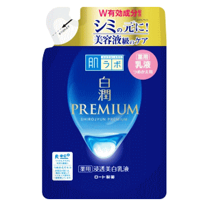 로트 제약 피부 실험실 백윤 프리미엄 약용 침투 미백 유액 리필 용 140ml [의약 부외품]