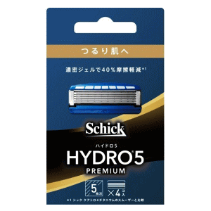 シック・ジャパン シック ハイドロ5 プレミアム つるり肌へ 替刃 4コ入 シック・ジャパン シック ハイドロ5 プレミアム つるり肌へ 替刃 4コ入