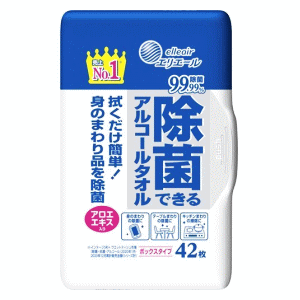 大王製紙 エリエール 除菌できるアルコールタオル 42枚入
