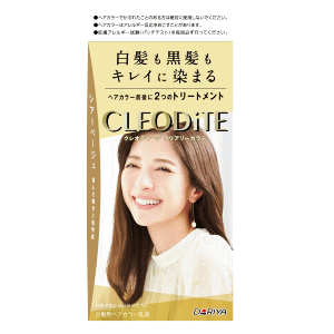 ダリヤ クレオディーテ クリアリーカラー シアーベージュ 1剤72g／2剤72ml／トリートメント20g／パック20g【医薬部外品】