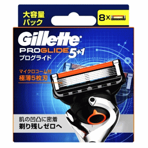 P&G ジレット プログライド フレックスボール搭載 替刃 8個入