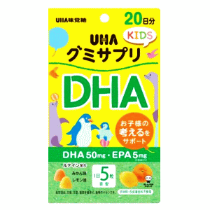 UHA味覚糖 UHA グミサプリ KIDS DHA 20日分※軽減税率対象