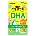 UHA味覚糖 UHA グミサプリ KIDS DHA 20日分※軽減税率対象